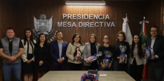 Se reúne Rectora UAQ con coordinadores de grupos parlamentarios de la LXI Legislatura local