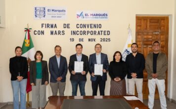 Rodrigo Monsalvo encabeza firma de convenio con Mars Incorporated para fortalecer la protección animal en El Marqués