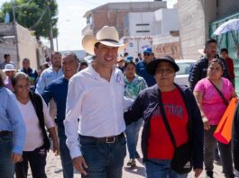 Rodrigo Monsalvo entrega obras por más de 14 millones de pesos en El Paraíso y Guadalupe La Venta