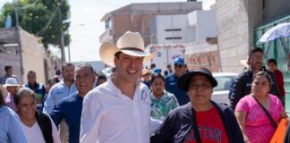 Rodrigo Monsalvo entrega obras por más de 14 millones de pesos en El Paraíso y Guadalupe La Venta