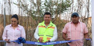 Jairo Morales entrega obras en la comunidad de La Presita