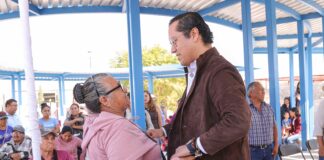 Chepe Guerrero inaugura el parque de la colonia Valle Dorado 2000