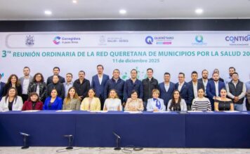 Chepe Guerrero reconoce avances de la Red Queretana de Municipios por la Salud
