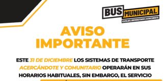 Municipio de Querétaro amplía servicio de transporte nocturno por festejos de Año Nuevo