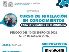 Convoca UAQ a curso de nivelación, para aspirantes a Escuela de Bachilleres
