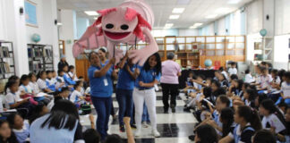 Imparte UAQ taller infantil de antropología, en Biblioteca Nacional de Guatemala