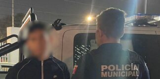 Sujeto detenido por lesiones dolosas en la colonia Centro