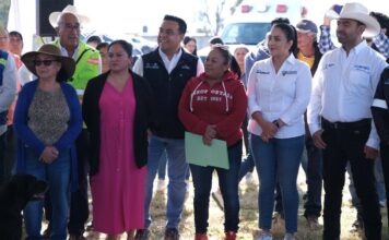Entregan obra de urbanización en Huimilpan