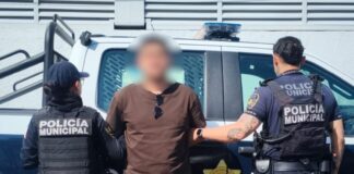 Detenido por portación ilegal de arma de fuego en la colonia Centro