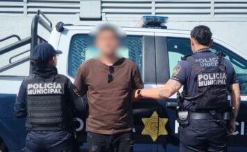 Detenido por portación ilegal de arma de fuego en la colonia Centro