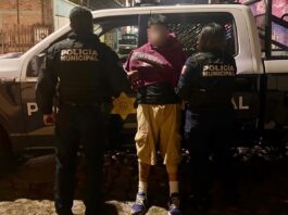 Detenido masculino tras persecución en la colonia El Marqués