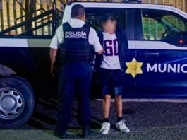 Detienen a masculino por robo a transeúnte