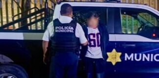 Detienen a masculino por robo a transeúnte