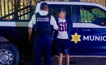 Detienen a masculino por robo a transeúnte