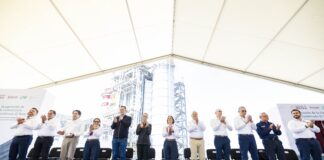 Inauguran Presidenta de México y Gobernador la Central Ciclo Combinado Josefa Ortiz Téllez Girón