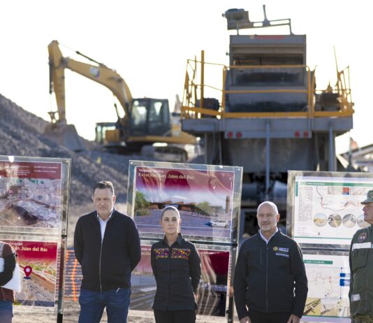 Avanza sin contratiempo la construcción del Tren México – Querétaro