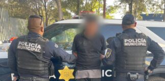Detenido por portación ilegal de arma de fuego en la comunidad Montenegro