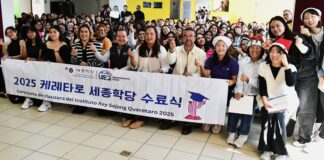 Acreditan a más de 150 estudiantes en idioma coreano en Instituto Rey Sejong de la Universidad Tecnológica de Querétaro