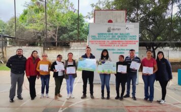La Secretaría de Salud Certifica a Comunidad y Espacio de Recreación Saludable en Piedras Anchas, Jalpan de Serra