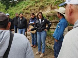 Supervisa titular de la Comisión Estatal de Infraestructura rehabilitación del camino de Río Escanela