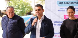 Corregidora renueva la malla ciclónica del Jardín de Niños “16 de Septiembre”, en Presa de Bravo