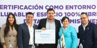 Huimilpan recibe certificación de Entorno Laboral Saludable