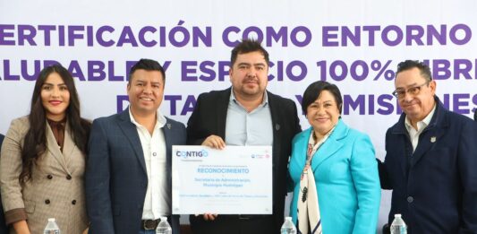 Huimilpan recibe certificación de Entorno Laboral Saludable