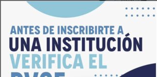 La Secretaría de Educación del Estado de Querétaro invita a verificar las Instituciones con Reconocimiento de Validez Oficial de Estudios antes de elegir escuela