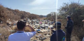 La Procuraduría Estatal de Protección al Medio Ambiente clausura tiradero clandestino