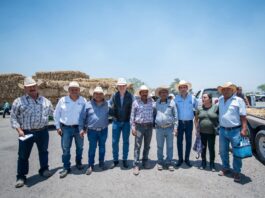 El Marqués impulsó al campo con la rehabilitación del Bordo Nuevo y campañas de sanidad animal