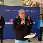 Entrega Fernando Orozco obra educativa en Pinal de Amoles