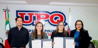 Estrechan lazos la Secretaría de las Mujeres y la Universidad Politécnica de Querétaro