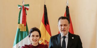 Sostiene Gobernador encuentro con la Presidenta de la Comunidad de Madrid