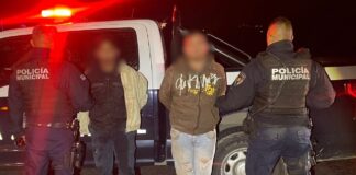Dos detenidos tras una persecución por parte de la Secretaría de Seguridad Pública Municipal de Querétaro