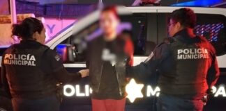 Detenido masculino por robo a comercio en la colonia Casa Blanca