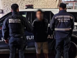 Detiene al “Moreno” por robo en La Trinidad