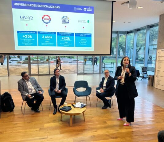 Titular de la Secretaria de Educación del Estado de Querétaro participa en el Institute for the Future of Education Conference 2026