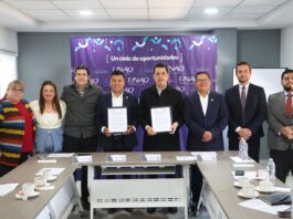 Jairo Morales firma convenio de colaboración con la Universidad Aeronáutica en Querétaro