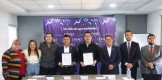 Jairo Morales firma convenio de colaboración con la Universidad Aeronáutica en Querétaro
