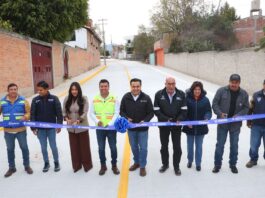 Jairo Morales avanza en rehabilitación de calles en Huimilpan
