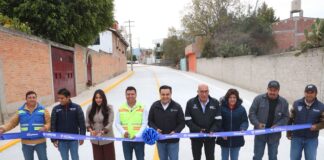Jairo Morales avanza en rehabilitación de calles en Huimilpan