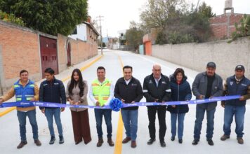 Jairo Morales avanza en rehabilitación de calles en Huimilpan