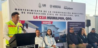 Fortalece Jairo Morales Protección Civil en Huimilpan