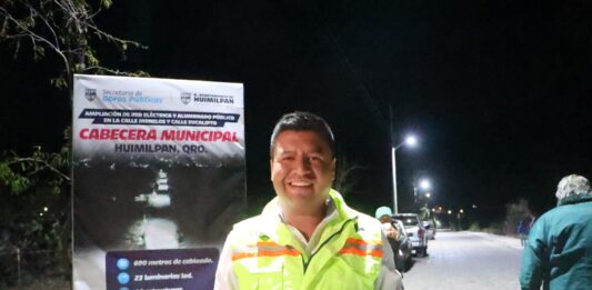 Jairo Morales entrega ampliación de red eléctrica en la cabecera municipal