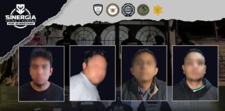 Cateos de Sinergia derivan en la detención de cuatro hombres por delitos de violencia de género y violencia familiar