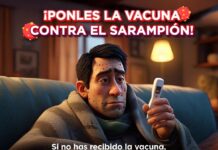 La Secretaría de Salud refuerza acciones contra el sarampión