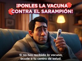 La Secretaría de Salud refuerza acciones contra el sarampión