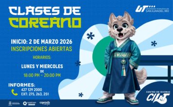 La Universidad Tecnológica de San Juan del Río ofrece nuevo curso de Coreano