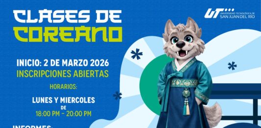 La Universidad Tecnológica de San Juan del Río ofrece nuevo curso de Coreano