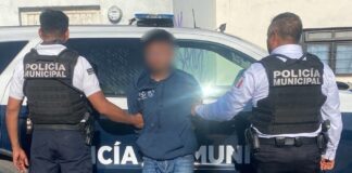 Masculino detenido por robo a comercio